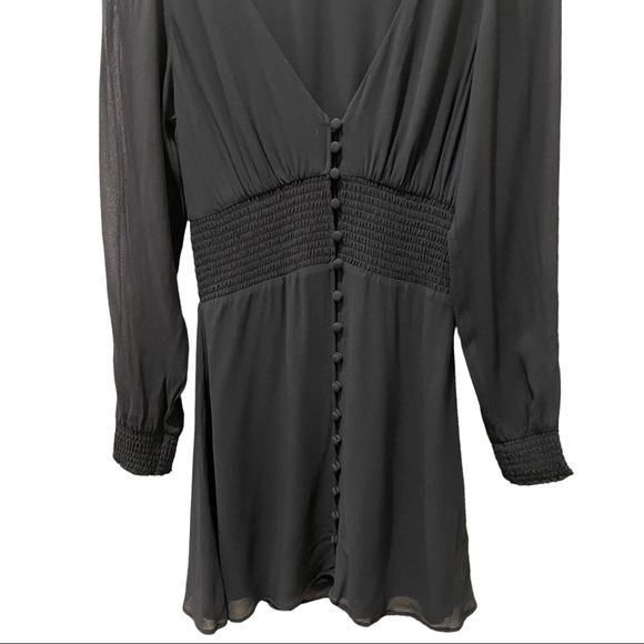 Reformation Alani Black Dress - Picture 3 of 12